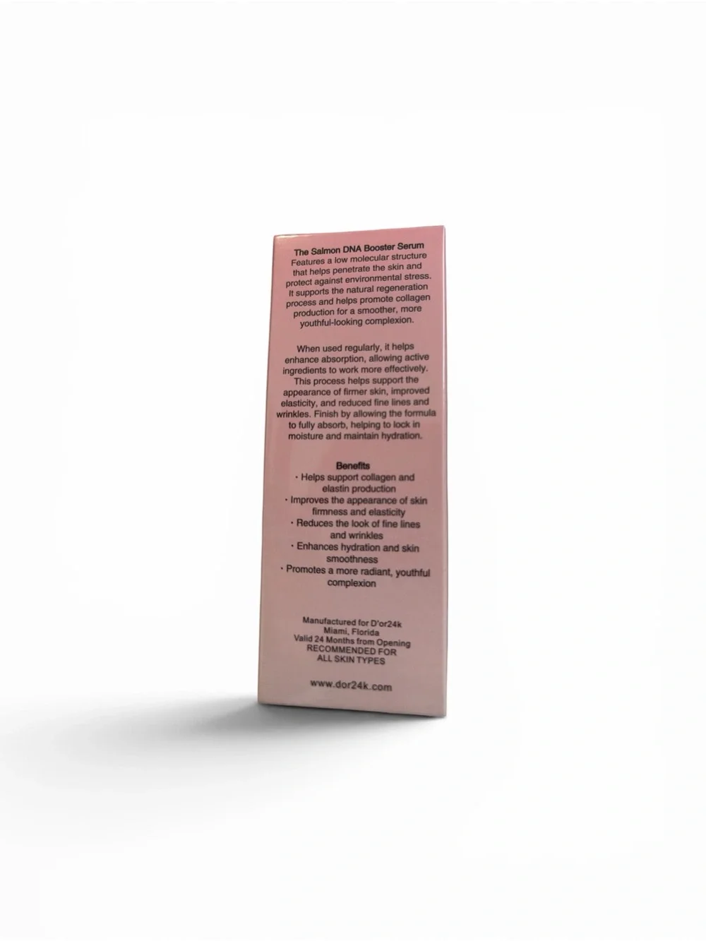 D’OR24 Salmon DNA Booster Serum - Pink